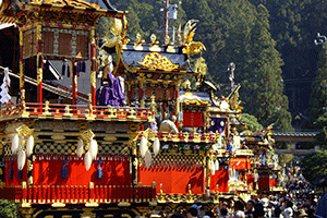 秋の高山祭の写真