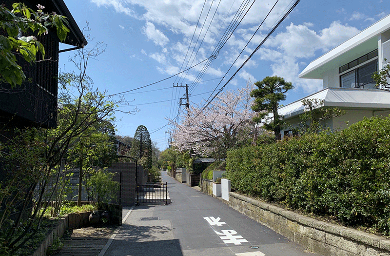 20210324 鎌倉二階堂の町並み