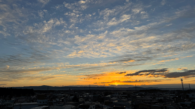 20241202那須野に日が出た