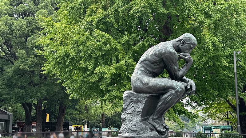 20250918ロダン・考える人